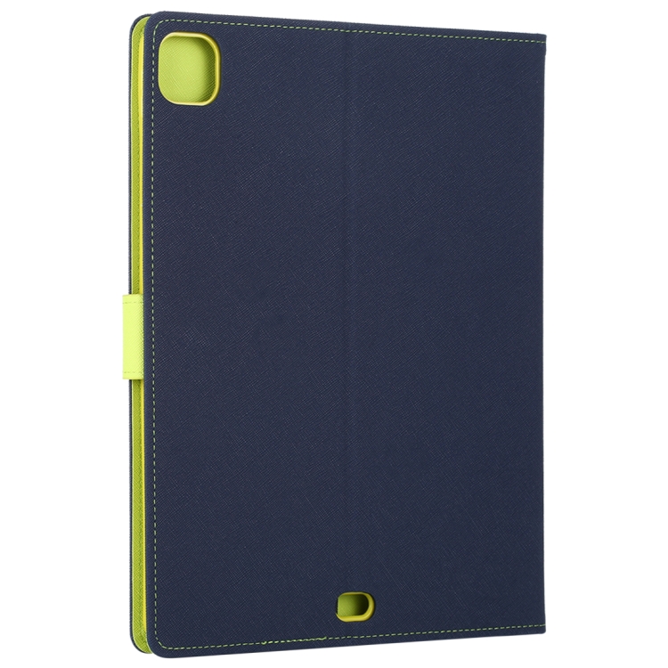 For iPad Pro 12.9 (2020) GOOSPERY FANCY DIARY Horizontal Flip PU Leather Tablet Case with Holder & Card Slots & Wallet(Navy) For iPad Pro 12.9 (2020) GOOSPERY FANCY DIARY Horizontal Flip PU Leather Tablet Case with Holder & Card Slots & Wallet(Navy)