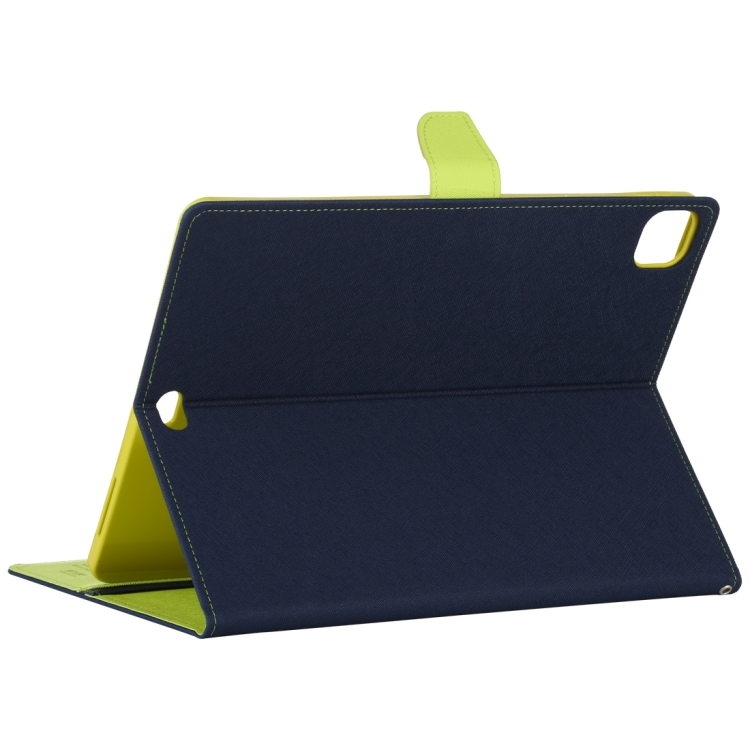 For iPad Pro 12.9 (2020) GOOSPERY FANCY DIARY Horizontal Flip PU Leather Tablet Case with Holder & Card Slots & Wallet(Navy) For iPad Pro 12.9 (2020) GOOSPERY FANCY DIARY Horizontal Flip PU Leather Tablet Case with Holder & Card Slots & Wallet(Navy)