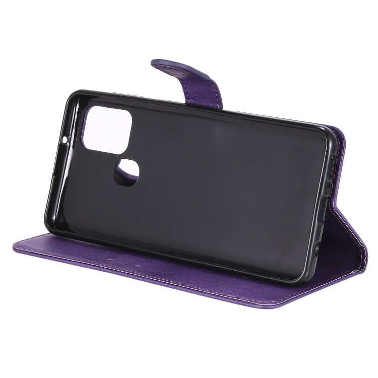 For Samsung Galaxy A21s Solid Color Horizontal Flip Protective