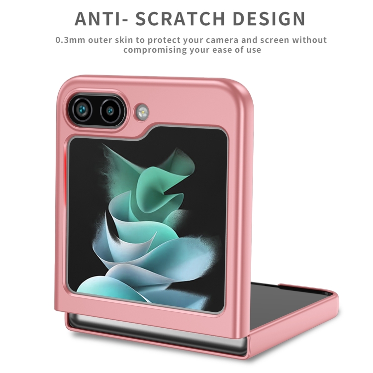 For Samsung Galaxy Z Flip6 5G Armor Foldable Phone Case(Pink) For Samsung Galaxy Z Flip6 5G Armor Foldable Phone Case(Pink)