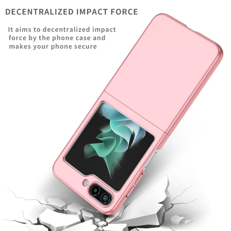 For Samsung Galaxy Z Flip6 5G Armor Foldable Phone Case(Pink) For Samsung Galaxy Z Flip6 5G Armor Foldable Phone Case(Pink)
