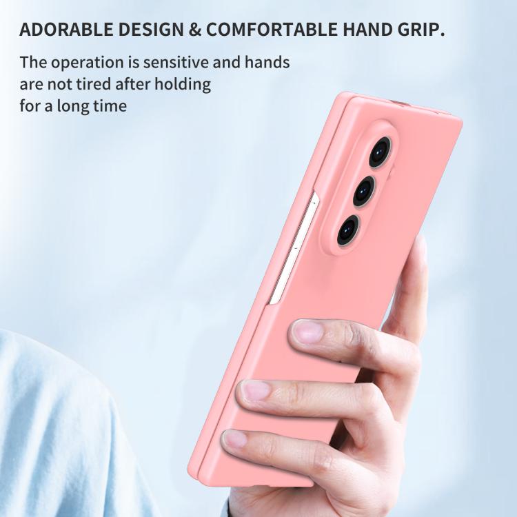 For Samsung Galaxy Z Fold7 5G Armor Foldable Phone Case(Pink)