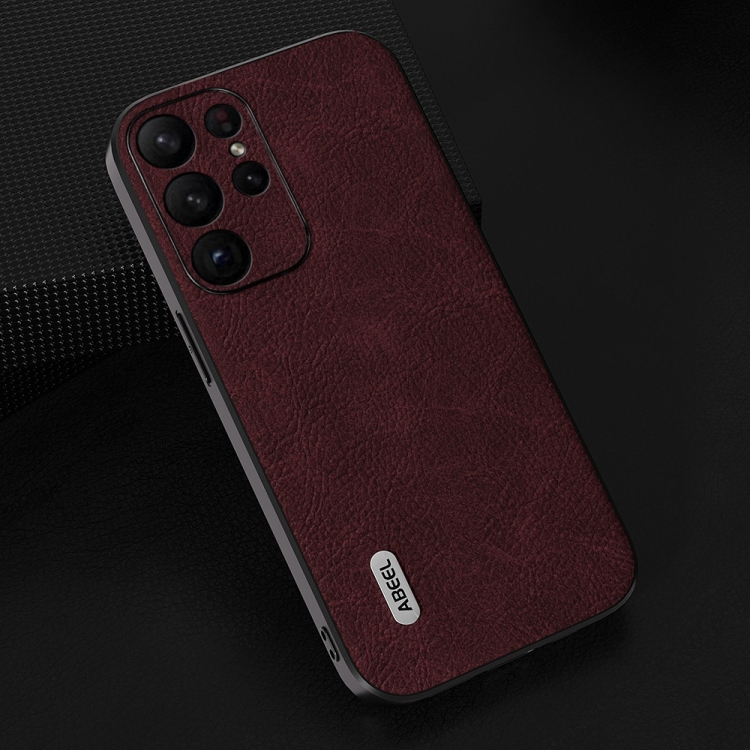 For Samsung Galaxy S23+ 5G ABEEL Dream Litchi Texture PU Phone Case(Purple) For Samsung Galaxy S23+ 5G ABEEL Dream Litchi Texture PU Phone Case(Purple)