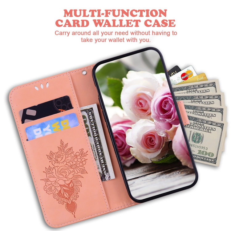 For Samsung Galaxy S23 FE 5G Butterfly Rose Embossed Leather Phone Case(Pink) For Samsung Galaxy S23 FE 5G Butterfly Rose Embossed Leather Phone Case(Pink)