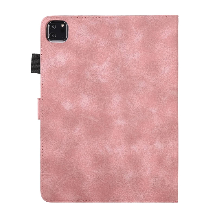 For iPad Pro 12.9 2022 / 2021 / 2020 Staff Music Embossed Smart Leather Tablet Case(Pink) For iPad Pro 12.9 2022 / 2021 / 2020 Staff Music Embossed Smart Leather Tablet Case(Pink)