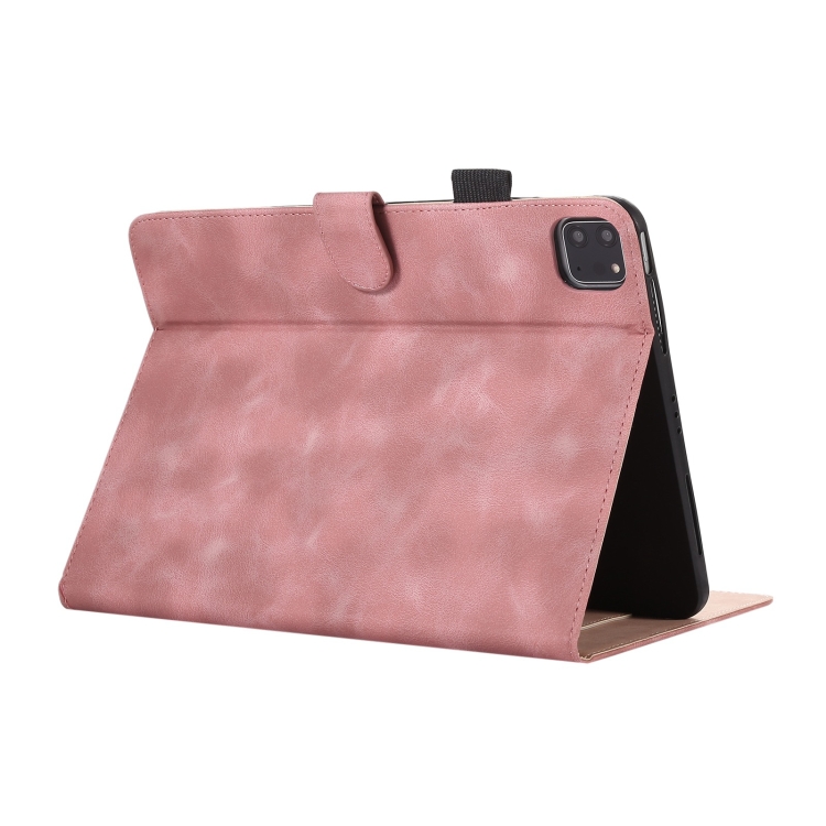 For iPad Pro 12.9 2022 / 2021 / 2020 Staff Music Embossed Smart Leather Tablet Case(Pink) For iPad Pro 12.9 2022 / 2021 / 2020 Staff Music Embossed Smart Leather Tablet Case(Pink)