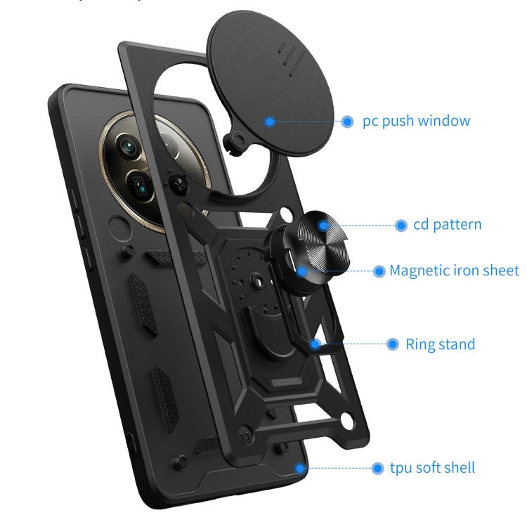 HAOYE Cover Portafoglio Per Xiaomi 12T Pro / 12T 5G, Custodia Flip In PU Con Slot Carte E Supporto, Nero