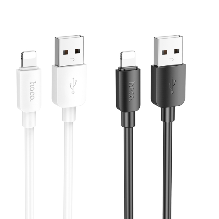 hoco X96 Hyper 1m 2.4A USB to 8 Pin Charging Data Cable(Black) hoco X96 Hyper 1m 2.4A USB to 8 Pin Charging Data Cable(Black)