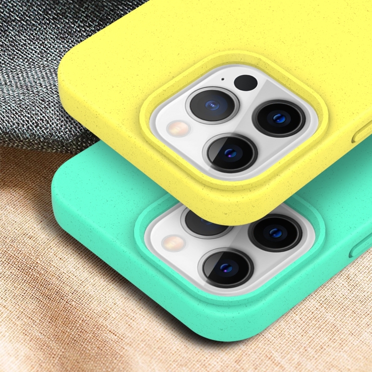 For iPhone 16 Pro Starry Series Shockproof Straw Material + TPU Protective Case(Yellow) For iPhone 16 Pro Starry Series Shockproof Straw Material + TPU Protective Case(Yellow)