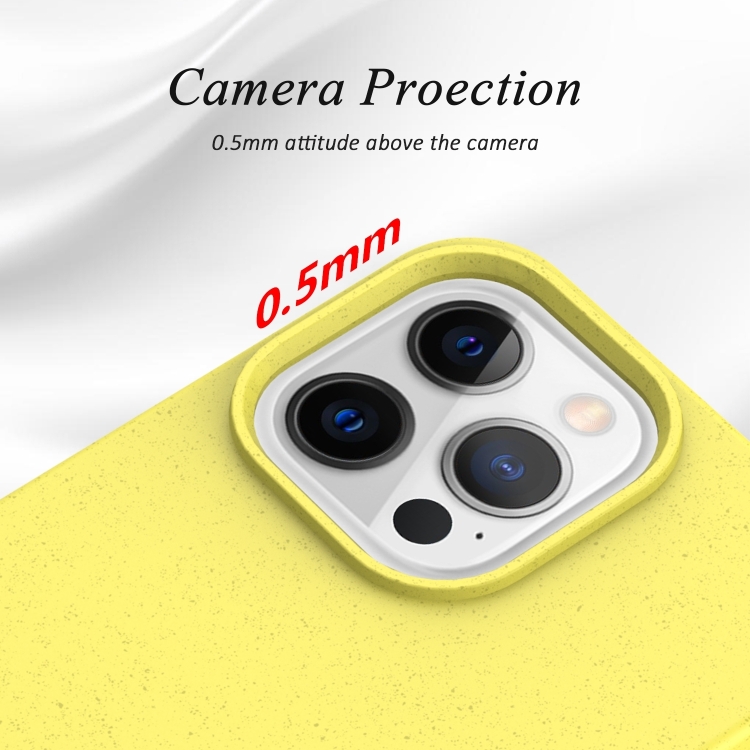 For iPhone 16 Pro Starry Series Shockproof Straw Material + TPU Protective Case(Yellow) For iPhone 16 Pro Starry Series Shockproof Straw Material + TPU Protective Case(Yellow)