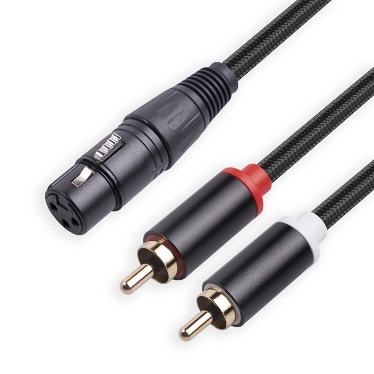 Кабель Y-разветвитель RCA Ural YRCA-DB1M2F (1п-2м)