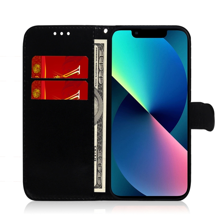 For iPhone 15 Plus Colorful Magnetic Buckle Leather Phone Case(Black) For iPhone 15 Plus Colorful Magnetic Buckle Leather Phone Case(Black)