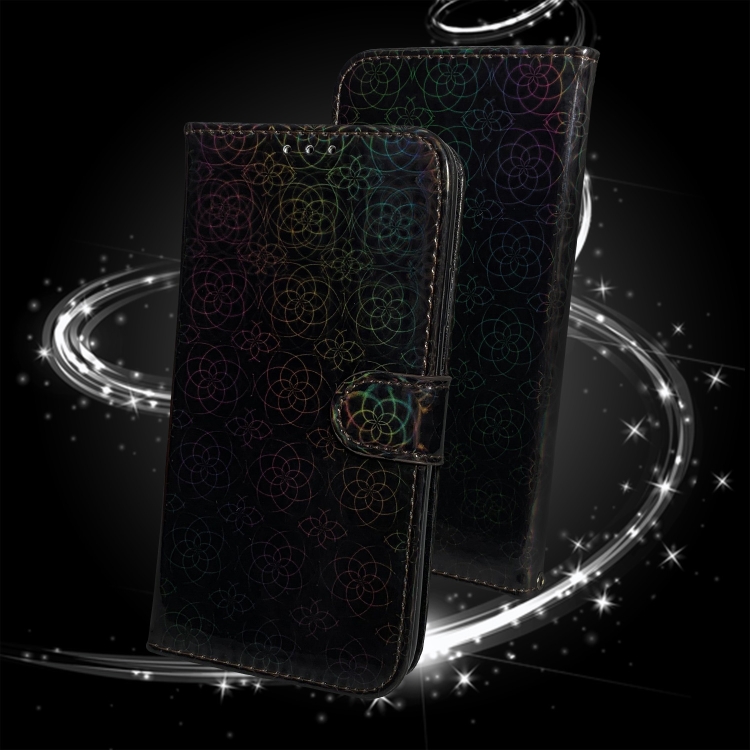 For iPhone 16 Pro Colorful Magnetic Buckle Leather Phone Case(Black) For iPhone 16 Pro Colorful Magnetic Buckle Leather Phone Case(Black)