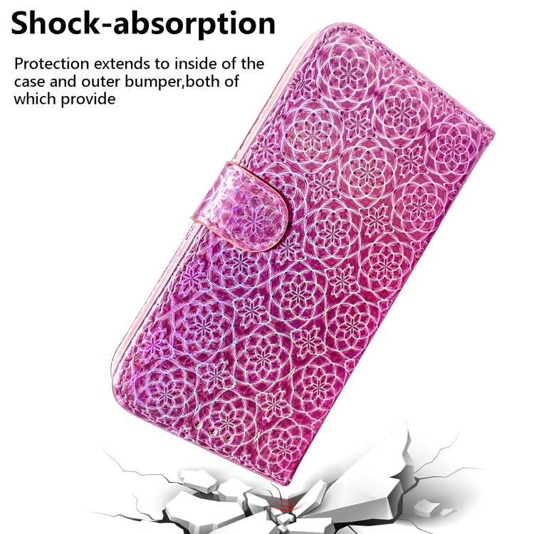 For iPhone 16 Plus Colorful Magnetic Buckle Leather Phone Case(Pink) For iPhone 16 Plus Colorful Magnetic Buckle Leather Phone Case(Pink)
