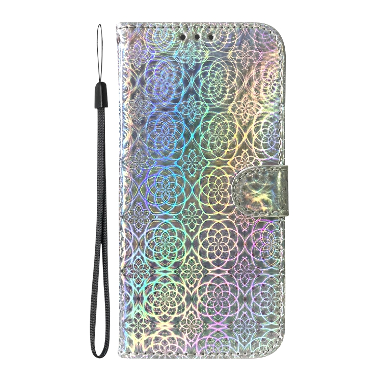 For Samsung Galaxy S23 FE 5G Colorful Magnetic Buckle Leather Phone Case(Silver) For Samsung Galaxy S23 FE 5G Colorful Magnetic Buckle Leather Phone Case(Silver)