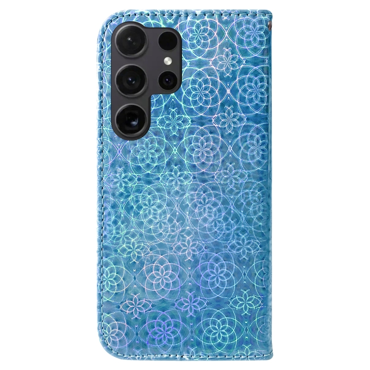 For Samsung Galaxy S24 Ultra 5G Colorful Magnetic Buckle Leather Phone Case(Blue) For Samsung Galaxy S24 Ultra 5G Colorful Magnetic Buckle Leather Phone Case(Blue)