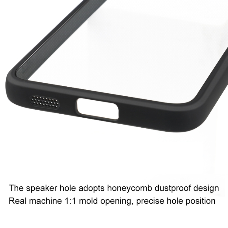 For Samsung Galaxy S22 5G Frosted TPU + Transparent PC Phone Case(Black) For Samsung Galaxy S22 5G Frosted TPU + Transparent PC Phone Case(Black)