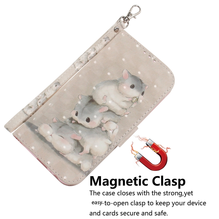 For iPhone 16 Plus 3D Colored Horizontal Flip Leather Phone Case(Squirrels) For iPhone 16 Plus 3D Colored Horizontal Flip Leather Phone Case(Squirrels)