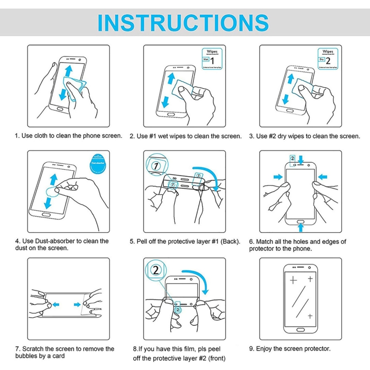 Para Samsung Galaxy Tab S9 Ultra 9H 0.3mm Película de vidrio templado a prueba de explosiones - 4