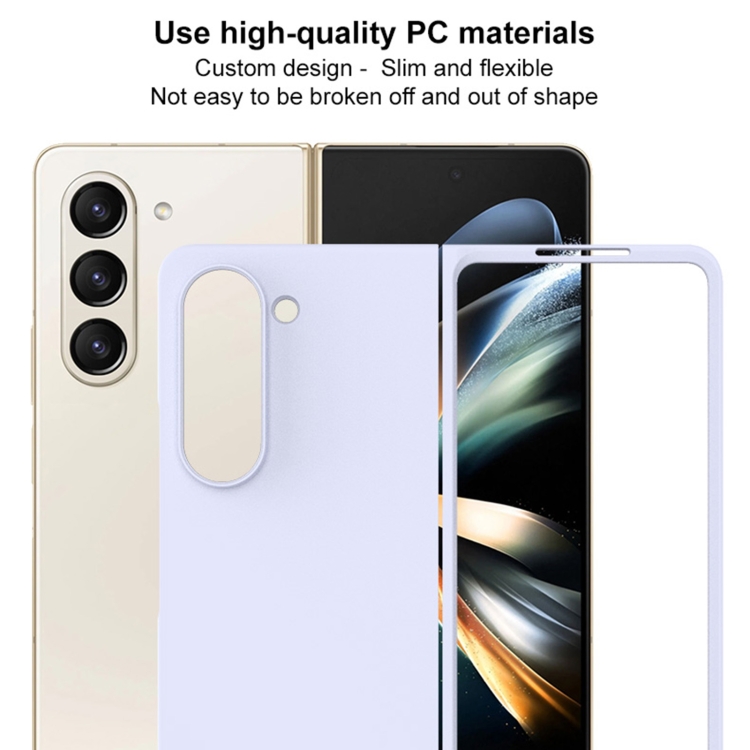 For Samsung Galaxy Galaxy Z Fold5 IMAK JS-2 Series Colorful PC Case(White) For Samsung Galaxy Galaxy Z Fold5 IMAK JS-2 Series Colorful PC Case(White)
