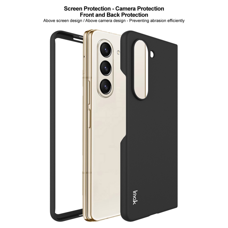 For Samsung Galaxy Galaxy Z Fold5 IMAK JS-2 Series Colorful PC Case(White) For Samsung Galaxy Galaxy Z Fold5 IMAK JS-2 Series Colorful PC Case(White)