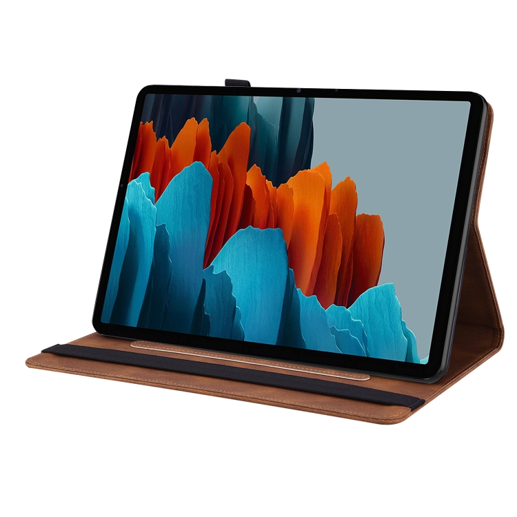 For Samsung Galaxy Tab S9 Butterfly Flower Embossed Leather Tablet Case(Brown) For Samsung Galaxy Tab S9 Butterfly Flower Embossed Leather Tablet Case(Brown)