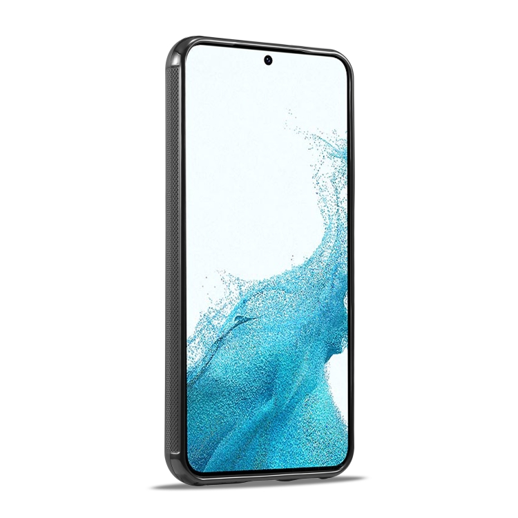 For Samsung Galaxy S22+ LC.IMEEKE 3 in 1 Carbon Fiber Texture Shockproof Phone Case(Black) For Samsung Galaxy S22+ LC.IMEEKE 3 in 1 Carbon Fiber Texture Shockproof Phone Case(Black)