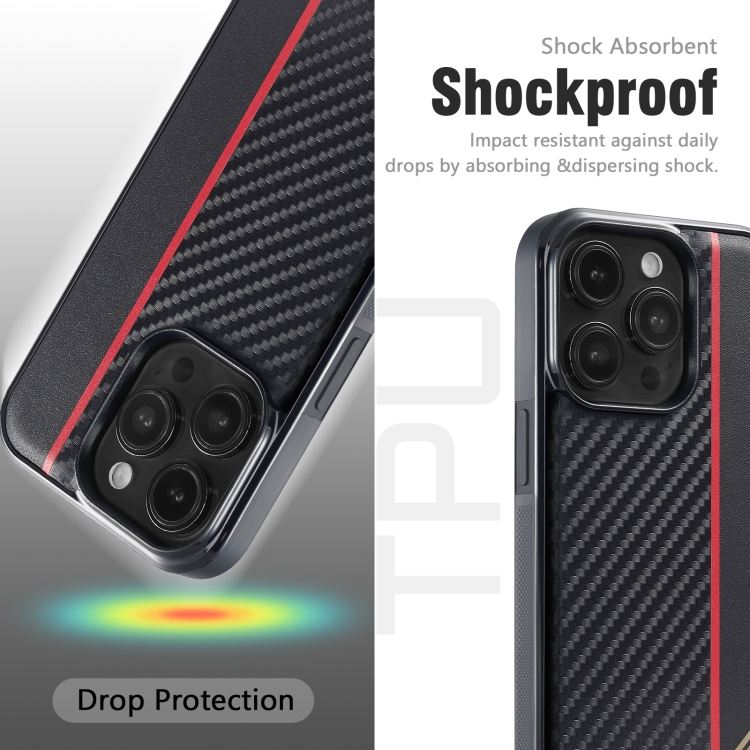 For Samsung Galaxy S22+ LC.IMEEKE 3 in 1 Carbon Fiber Texture Shockproof Phone Case(Black) For Samsung Galaxy S22+ LC.IMEEKE 3 in 1 Carbon Fiber Texture Shockproof Phone Case(Black)