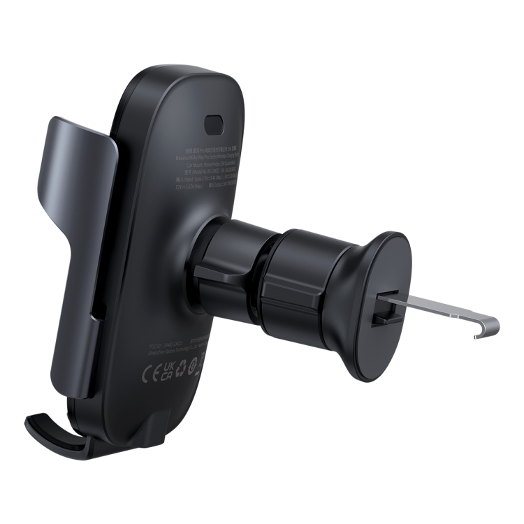Baseus Milky Way Pro 15W Wireless Charging Electric Air Outlet Car Mount(Black) Baseus Milky Way Pro 15W Wireless Charging Electric Air Outlet Car Mount(Black)