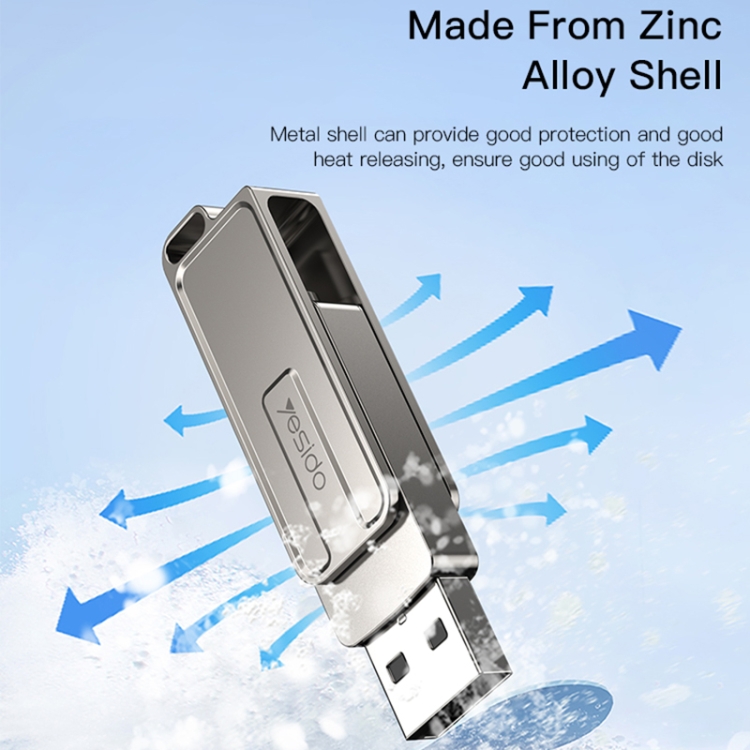 32GB Yesido FL17 USB+Type-C 2 in 1 USB Flash Drive 32GB Yesido FL17 USB+Type-C 2 in 1 USB Flash Drive