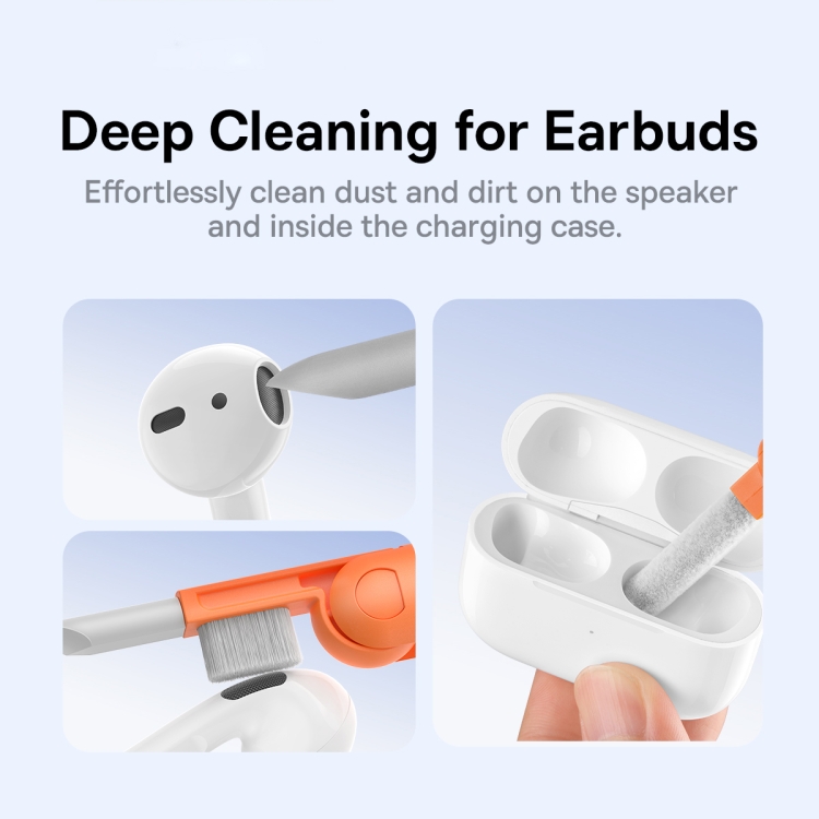 Baseus Cleaning Brush Earphones Cleaning Tool Cleaner Kit Airpods Earbuds  Case