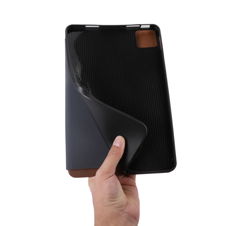 For Xiaomi Pad 7 / 7 Pro TPU Flip Tablet Protective Leather Case(Black)