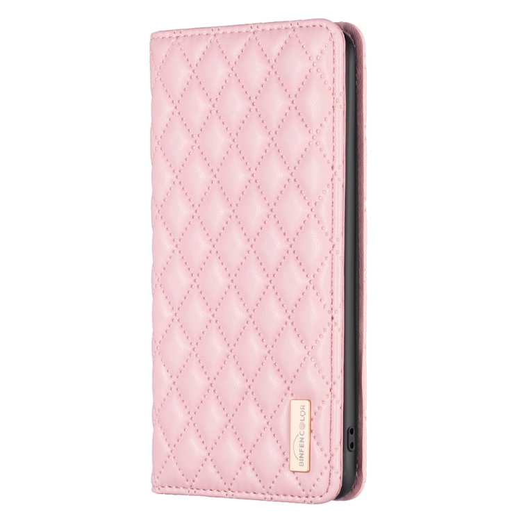 For Samsung Galaxy S23 FE 5G Diamond Lattice Magnetic Leather Flip Phone Case(Pink) For Samsung Galaxy S23 FE 5G Diamond Lattice Magnetic Leather Flip Phone Case(Pink)