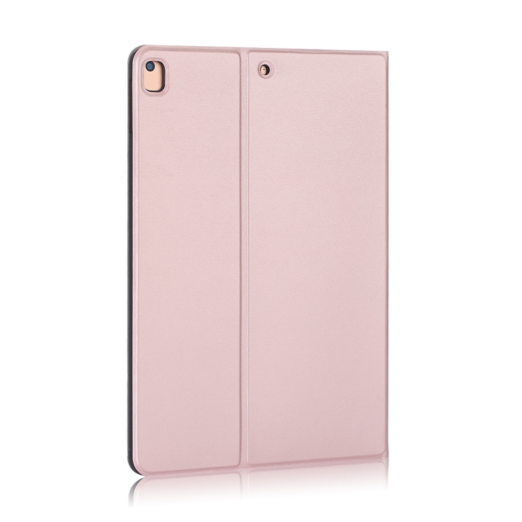 For iPad 10.2 TPU Electric Pressed Horizontal Flip Leather Case with Holder(Rose Gold) For iPad 10.2 TPU Electric Pressed Horizontal Flip Leather Case with Holder(Rose Gold)