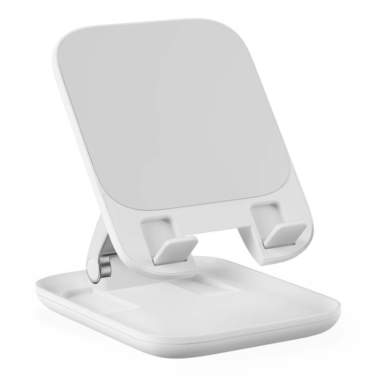 Baseus SeaShell BS-HP009 Foldable Desktop Tablet Phone Holder(White) - 1