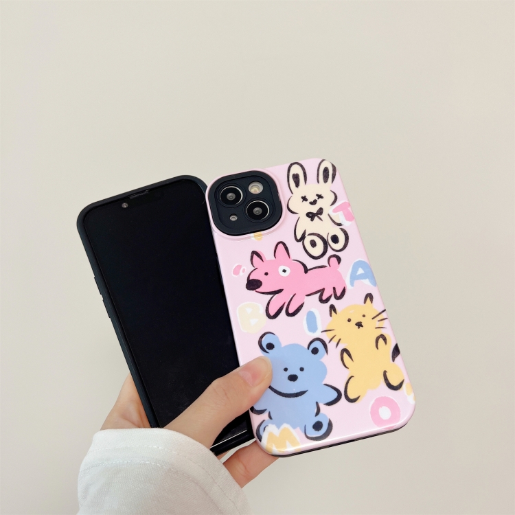 For iPhone 12 Pro Max 2 in 1 PC + TPU Shockproof Phone Case(Gradient Light Blue) For iPhone 12 Pro Max 2 in 1 PC + TPU Shockproof Phone Case(Gradient Light Blue)