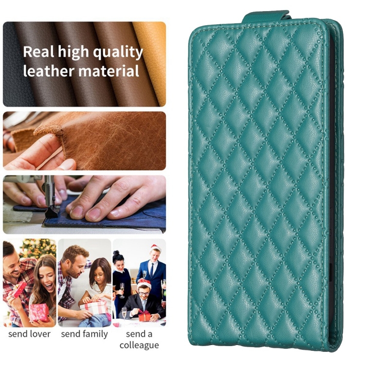 For Samsung Galaxy S20 FE Diamond Lattice Vertical Flip Leather Phone Case(Green) For Samsung Galaxy S20 FE Diamond Lattice Vertical Flip Leather Phone Case(Green)
