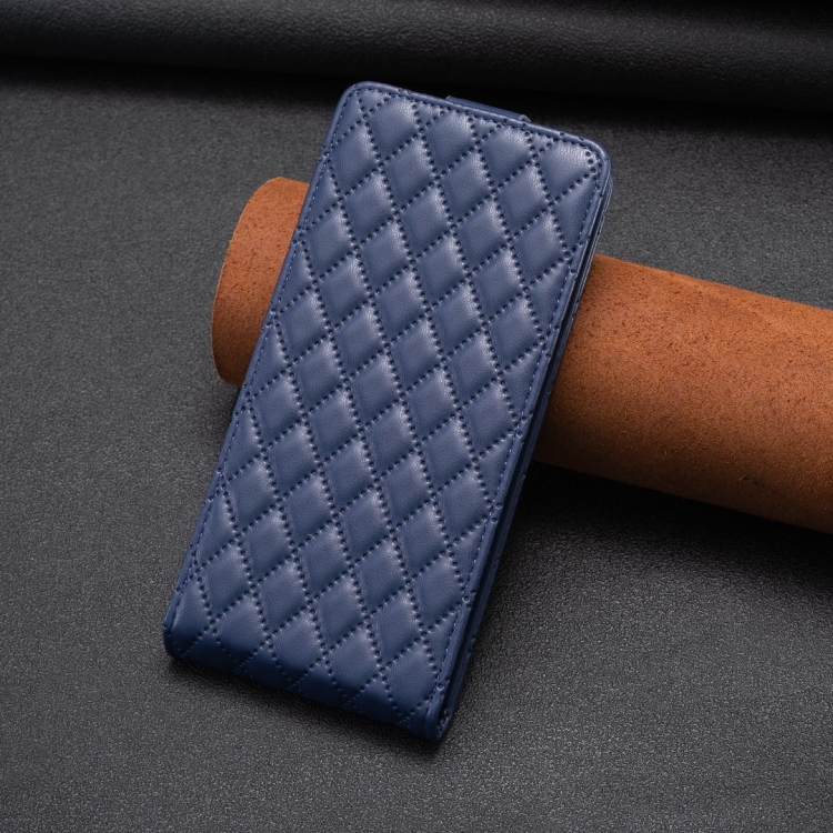 For Samsung Galaxy S23+ 5G Diamond Lattice Vertical Flip Leather Phone Case(Blue) For Samsung Galaxy S23+ 5G Diamond Lattice Vertical Flip Leather Phone Case(Blue)