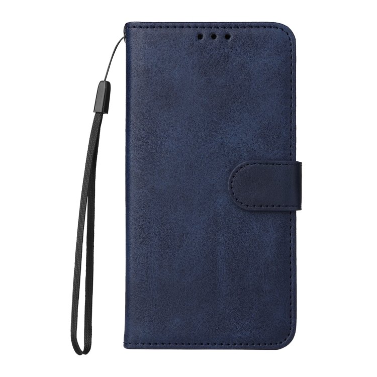 For Samsung Galaxy S24 Classic Calf Texture Flip Leather Phone Case(Blue) For Samsung Galaxy S24 Classic Calf Texture Flip Leather Phone Case(Blue)