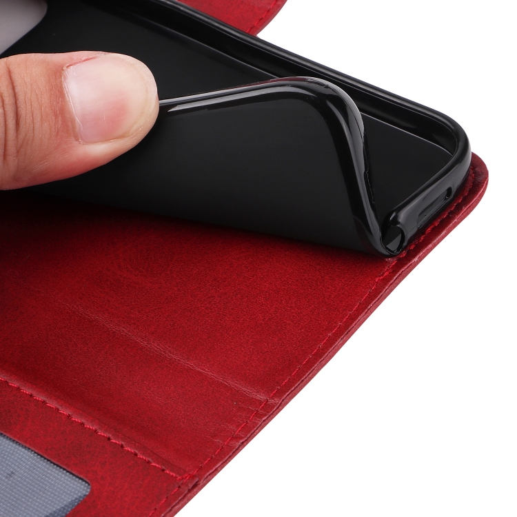 For Samsung Galaxy S24 Ultra Classic Calf Texture Flip Leather Phone Case(Red) For Samsung Galaxy S24 Ultra Classic Calf Texture Flip Leather Phone Case(Red)