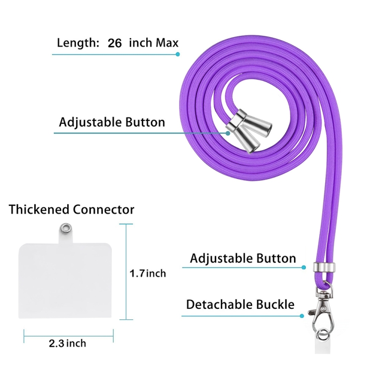 For iPhone 15 Plus Electroplating Marble Dual-side IMD Phone Case with Lanyard(Purple 016) For iPhone 15 Plus Electroplating Marble Dual-side IMD Phone Case with Lanyard(Purple 016)
