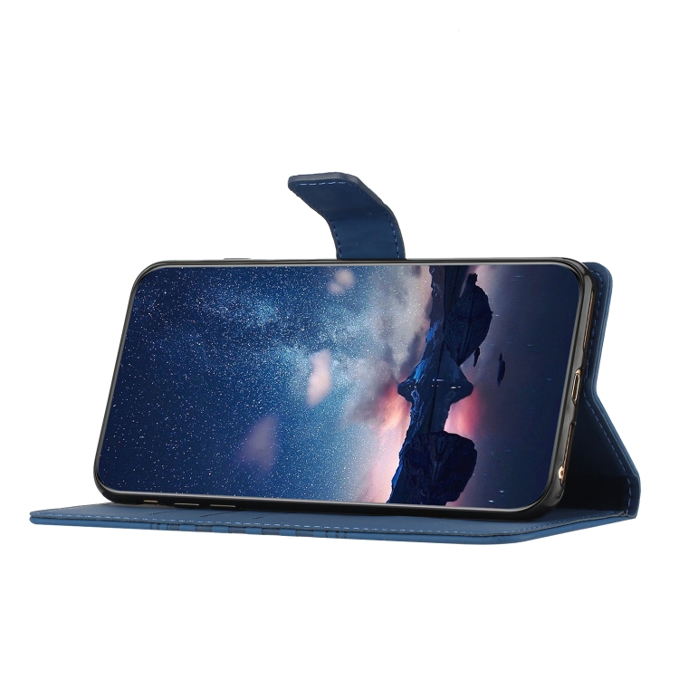 For Samsung Galaxy S24 Ultra 5G Diamond Embossed Skin Feel Leather Phone Case(Dark Blue) For Samsung Galaxy S24 Ultra 5G Diamond Embossed Skin Feel Leather Phone Case(Dark Blue)