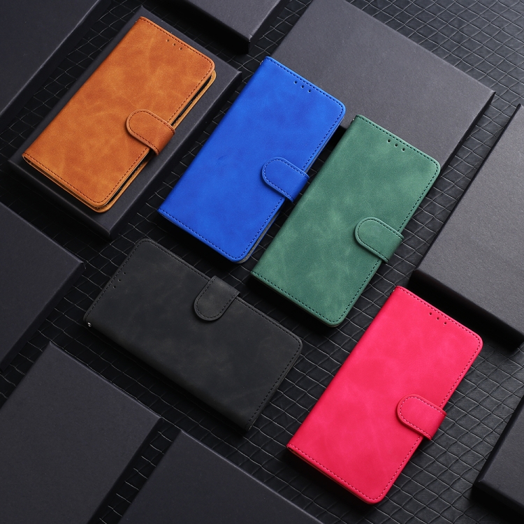 For Samsung Galaxy Z Fold5 Skin Feel Magnetic Flip Leather Phone Case(Black) For Samsung Galaxy Z Fold5 Skin Feel Magnetic Flip Leather Phone Case(Black)