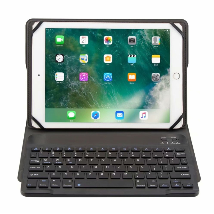 TH10-C For Android & Apple & Windows System 9.7-10 inch Universal Detachable Bluetooth Keyboard Tablet Case with Stand(Black) TH10-C For Android & Apple & Windows System 9.7-10 inch Universal Detachable Bluetooth Keyboard Tablet Case with Stand(Black)