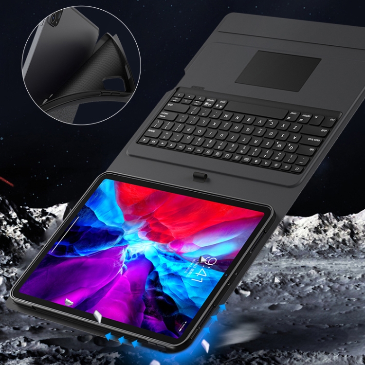 Benks For iPad Pro 11 inch (2020) / iPad Pro 11 inch (2018) Integrated Touch Bluetooth Keyboard Bluetooth Keyboard Tablet Case with Pen Slot & Sleep / Wake-up Function Benks For iPad Pro 11 inch (2020) / iPad Pro 11 inch (2018) Integrated Touch Bluetooth Keyboard Bluetooth Keyboard Tablet Case with Pen Slot & Sleep / Wake-up Function