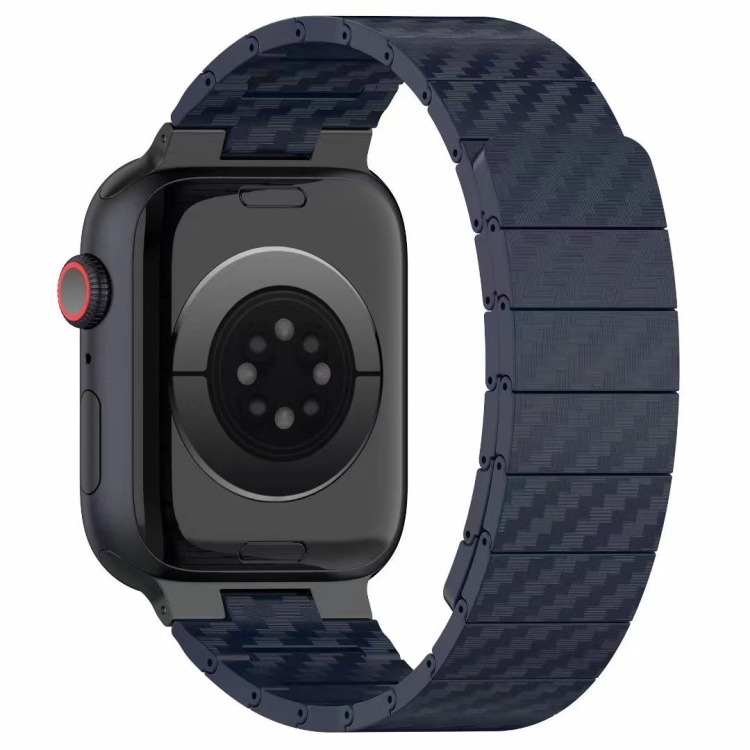 For Apple Watch Ultra 49mm Carbon Fiber Magnetic Loop Watch Band