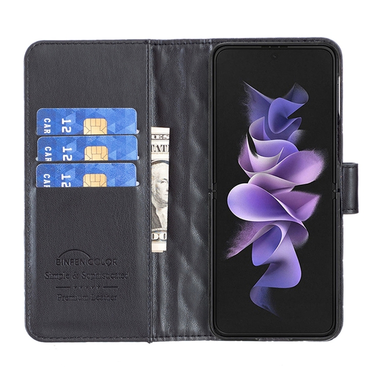For Samsung Galaxy Z Fold4 Diamond Lattice Wallet Leather Flip Phone Case(Black) For Samsung Galaxy Z Fold4 Diamond Lattice Wallet Leather Flip Phone Case(Black)