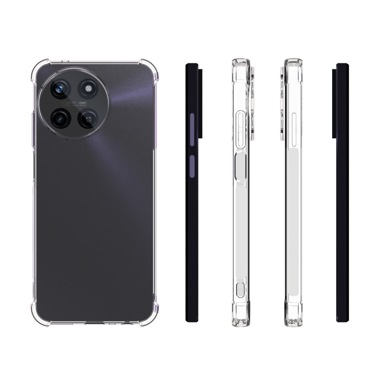 Kit De Protection Complet Pour OPPO REALME 8 : Verre Trempé + Coque Transparente Antichoc