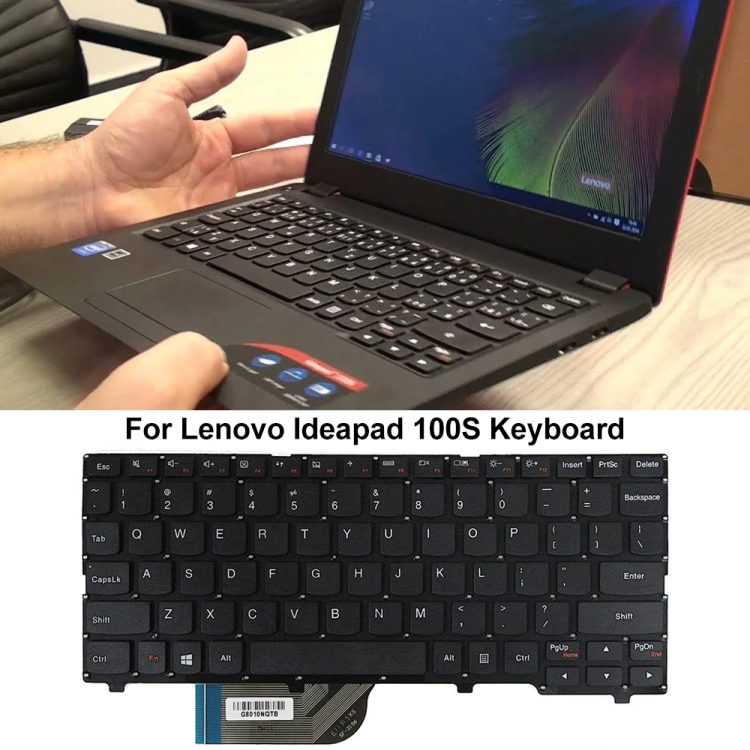 Para Lenovo IdeaPad 100S versión de EE. UU. Teclado para computadora portátil - 3