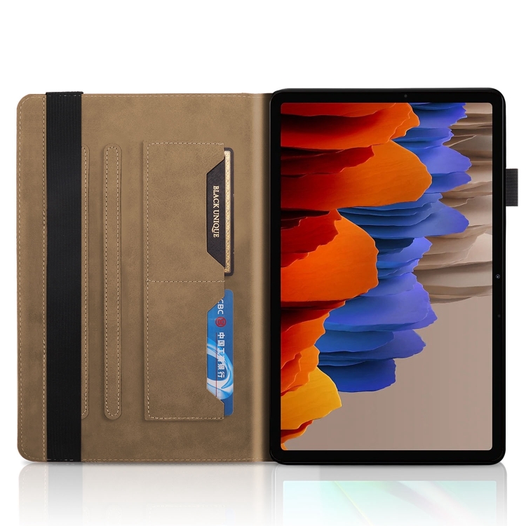 Para Samsung Galaxy Tab S9 + Life Tree Series Funda para tableta de cuero con tapa horizontal (marrón) - 2